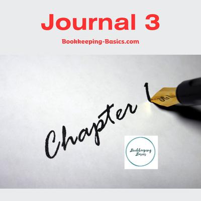 Journal 3 Bookkeeping