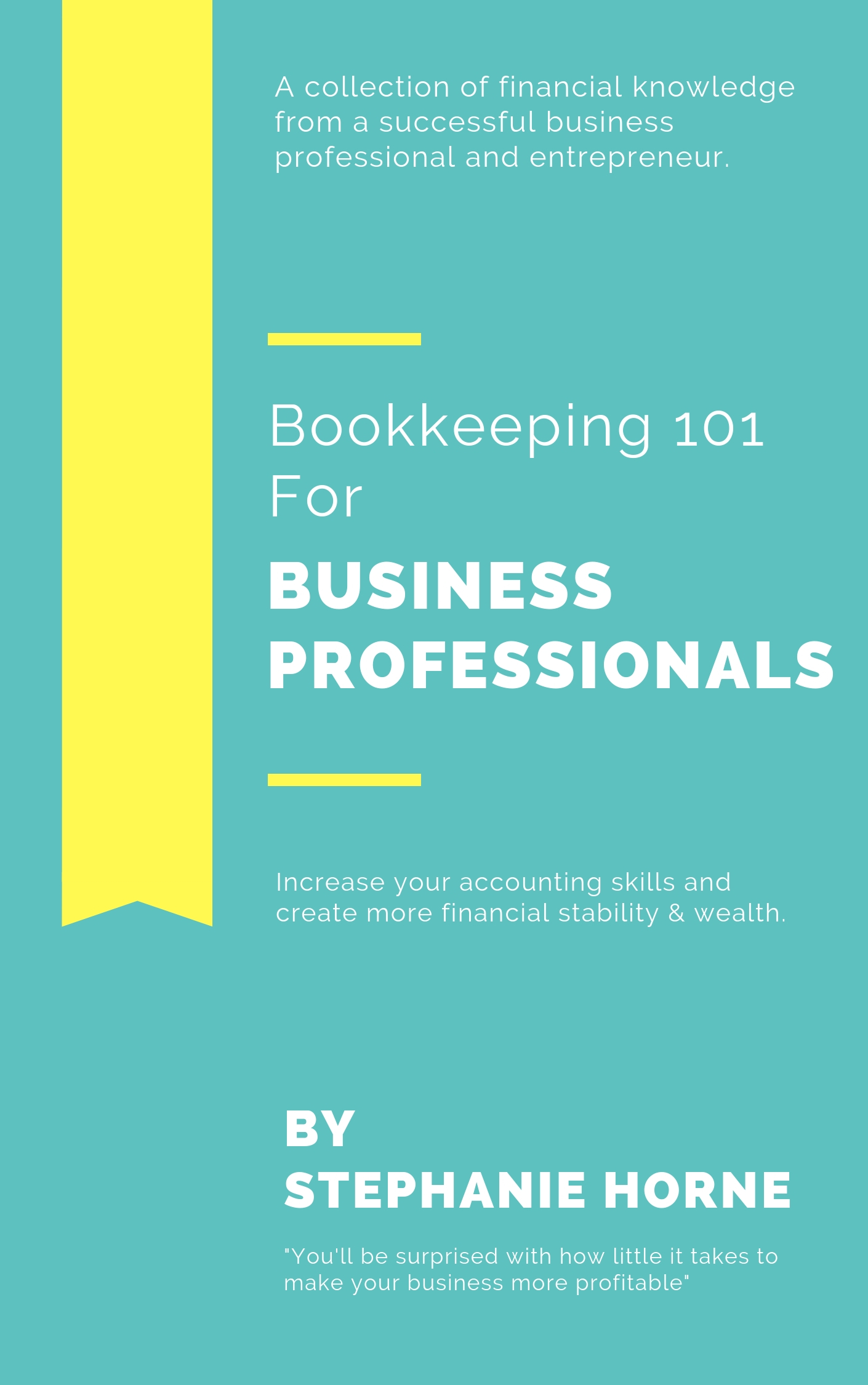 Bookkeeping 101 E-Book