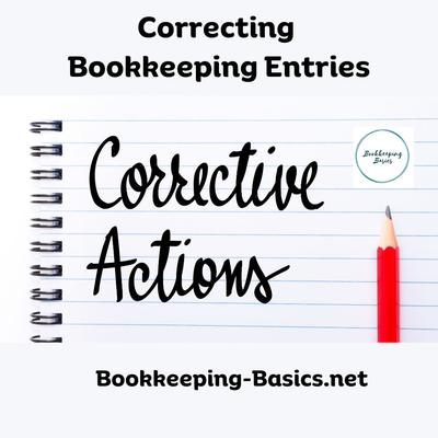 Correct Bookkeeping Entries