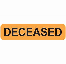 Deceased Income Tax Return 