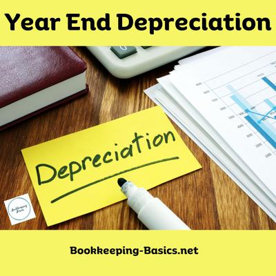 Year End Depreciation