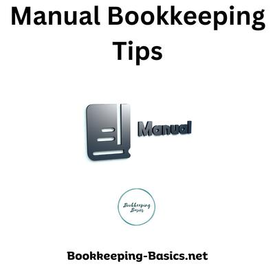 Manual Bookkeeping Tips