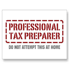 Section 125 Tax Preparer Income Tax Question