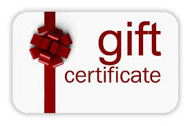 Stock Gift Certificate