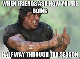 Income Tax Meme