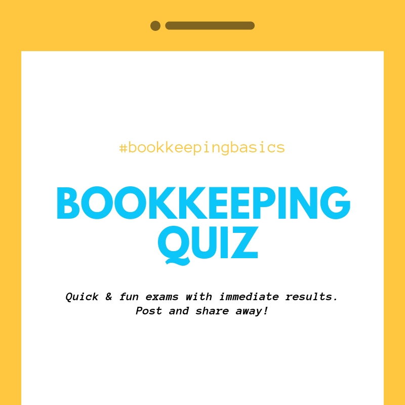 Bookkeeping Quiz