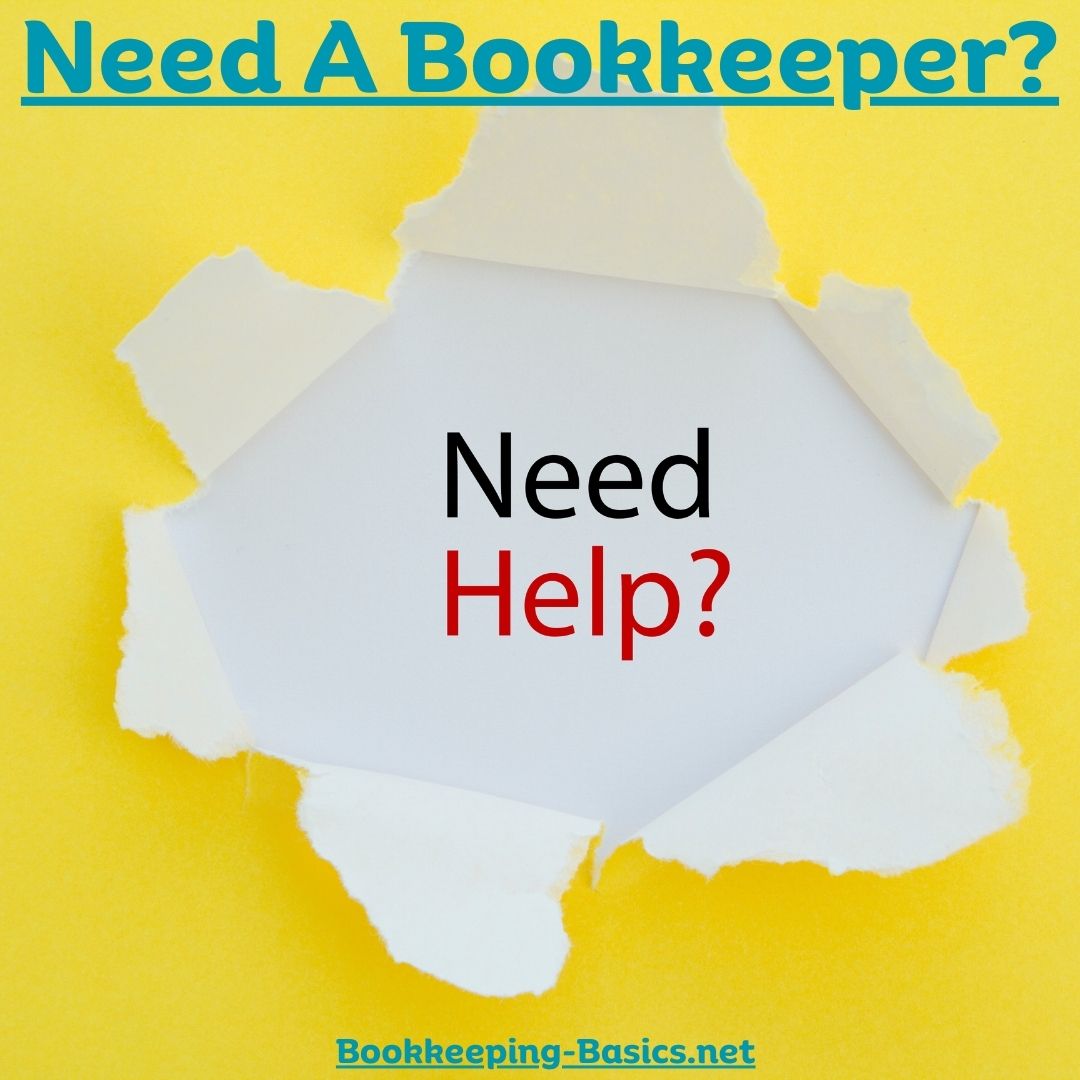 Need a Bookkeeper?