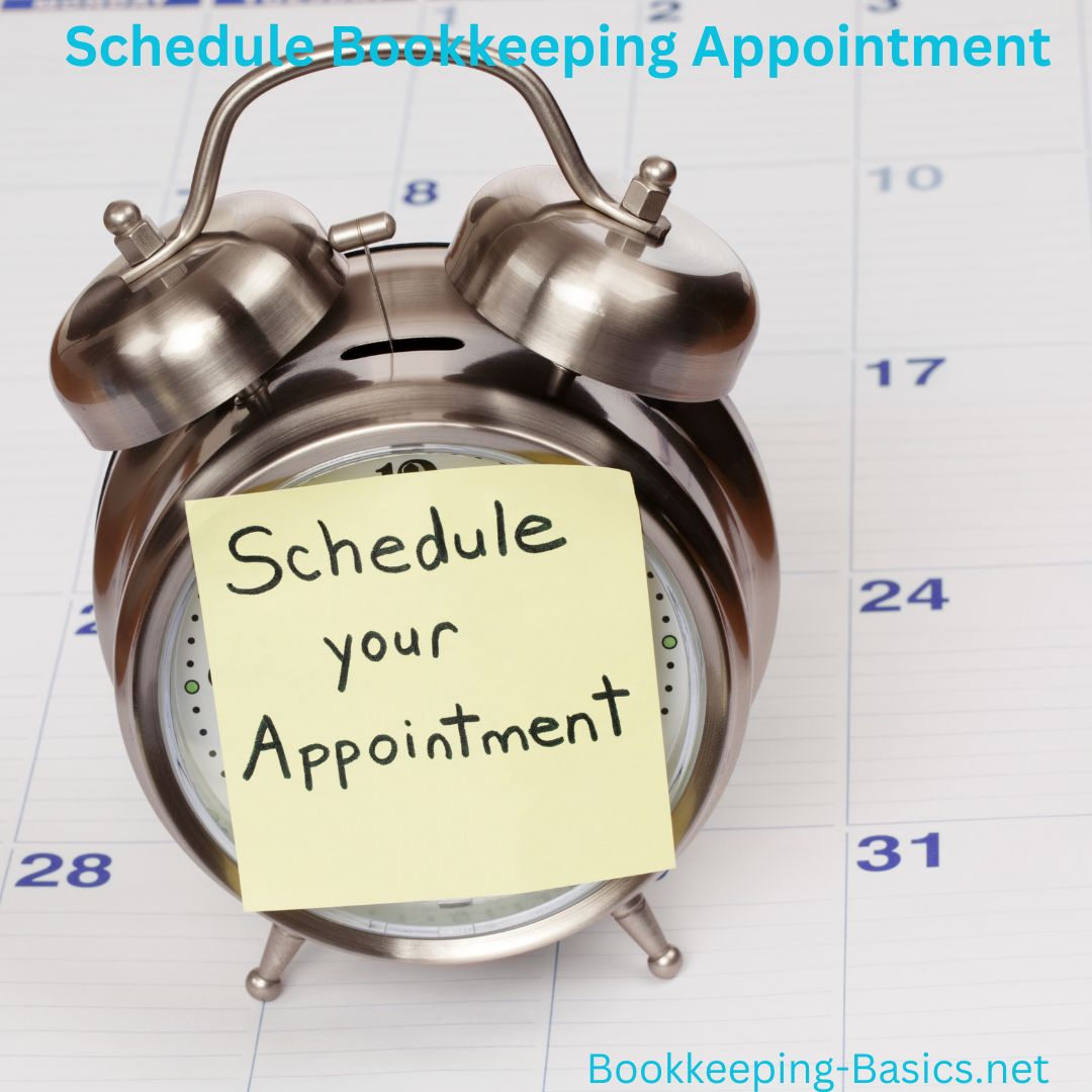 Schedule Bookkeeping Appointment