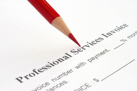 Professional Services Invoice