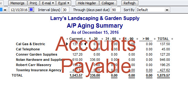 Accounts Payable - Learn how the accounts payable account records the outstanding bills of a business. 