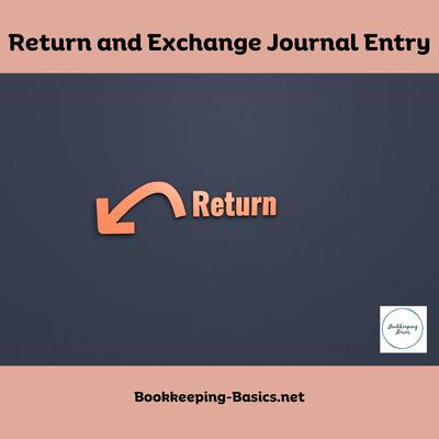 Return and Exchange Journal Entry