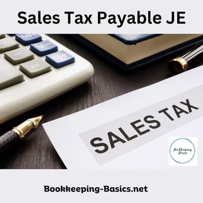 Sales Tax Payable JE